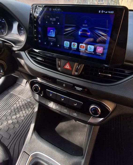 Navigatie Android Hyundai I30 Waze YouTube GPS