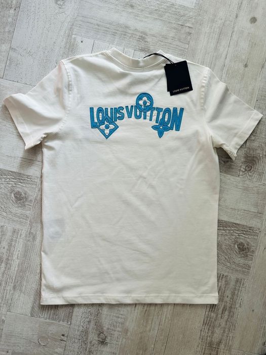 Tricou alb Louis Vuitton