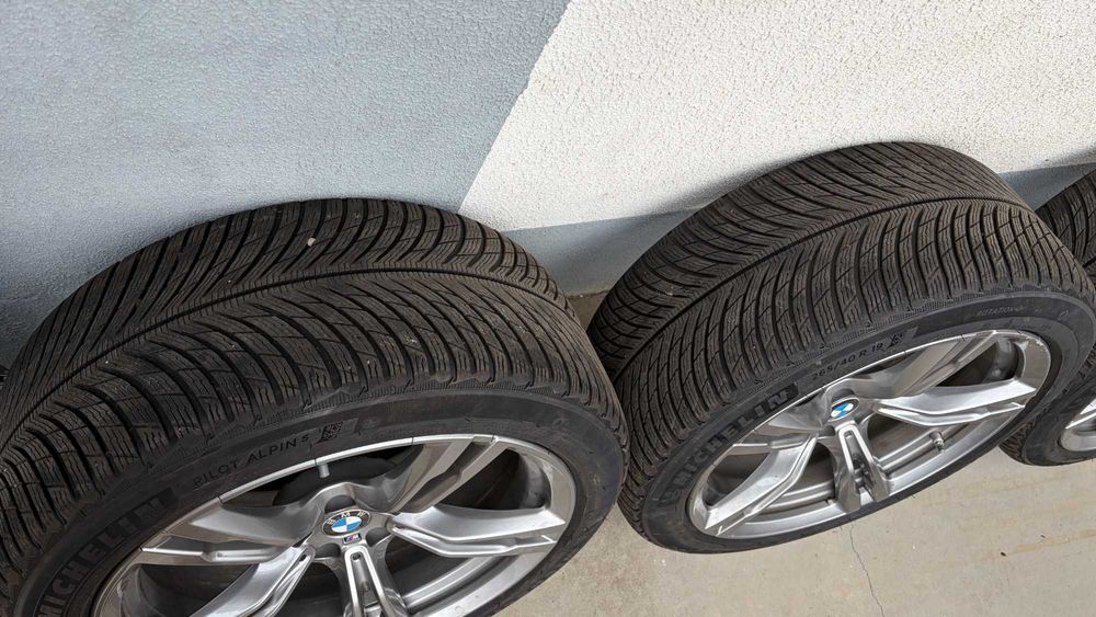 Jante R19 BMW G30 cu anvelope de iarna MICHELIN PILOT ALPIN 5 M+S