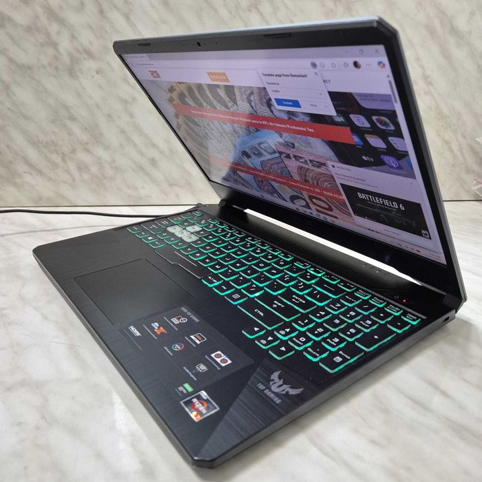 Laptop Asus TUF Gaming Ryzen 7 gen 3 16gb, GTX 1650 500ssd Zeus 34030