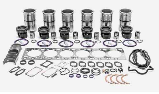 piese motor-set motor volvo d16g540; d16k550; d8k250; d7f260