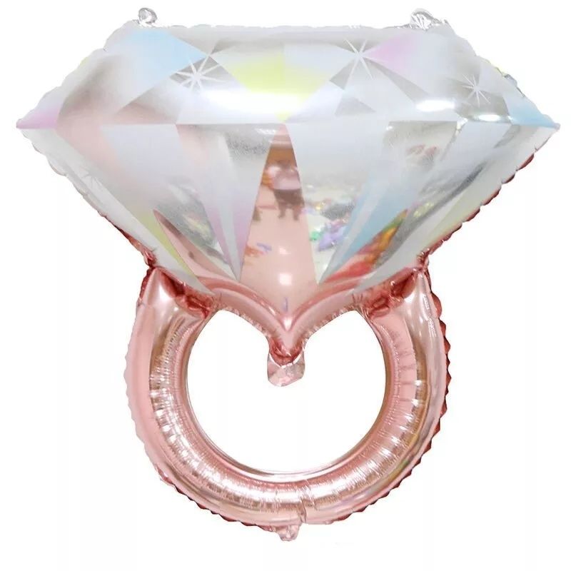 Balon: inel cu diamant rose gold 61x64 cm