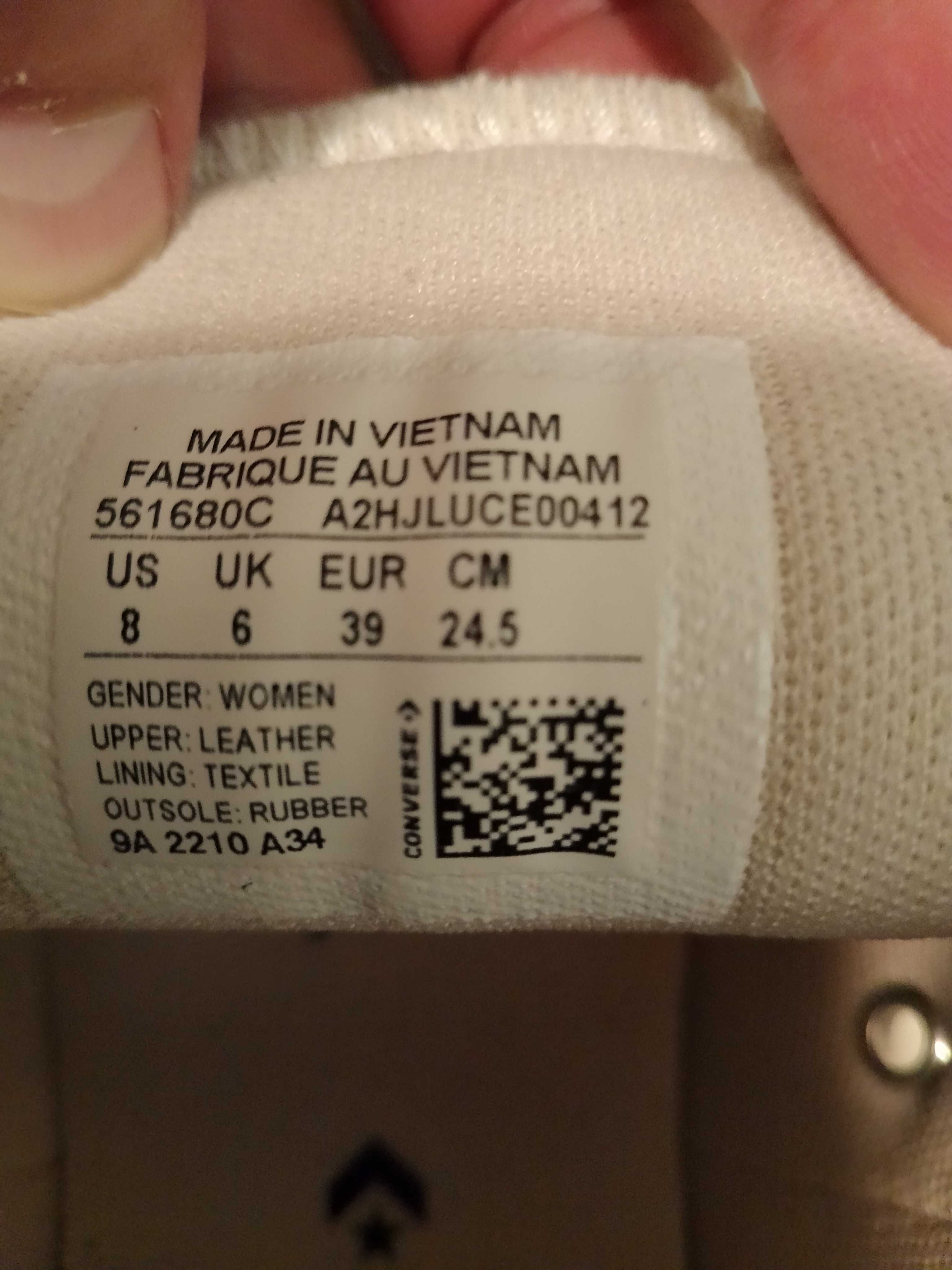 Converse  All&Star Дамски кецове номер 39 от естествена кожа