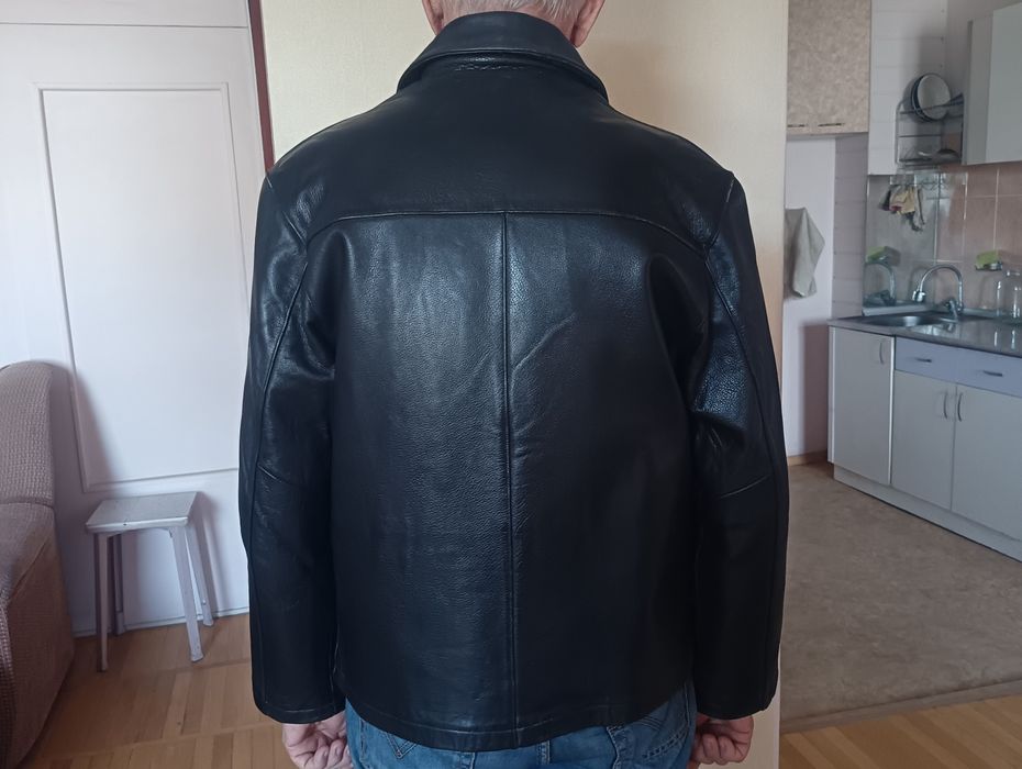 Продам мужскую куртку из натуральной кожи