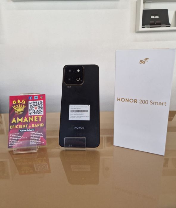 Honor 200 Smart 256gb Amanet BKG