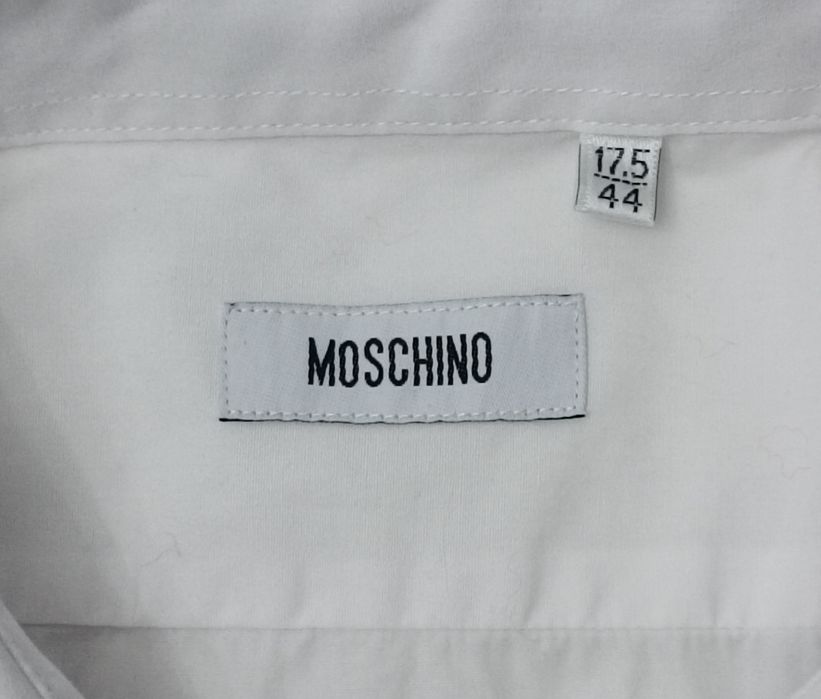 Moschino Long Sleeve оригинална риза XL памучна дълъг ръкав