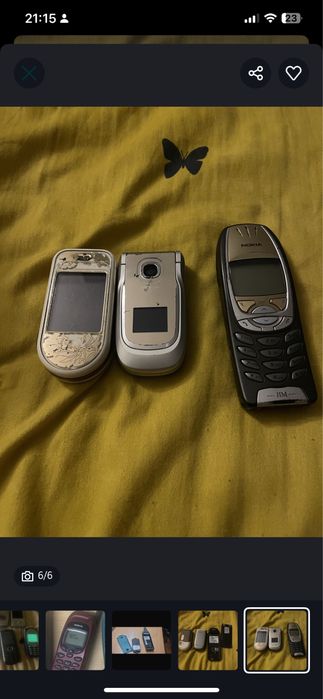 Telefon vintage retro rechin ericsson R310s nokia 2760 /nok6310 /6150