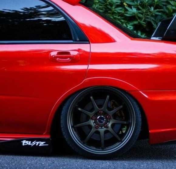 Серпы под STI бампер Subaru Impreza GDB