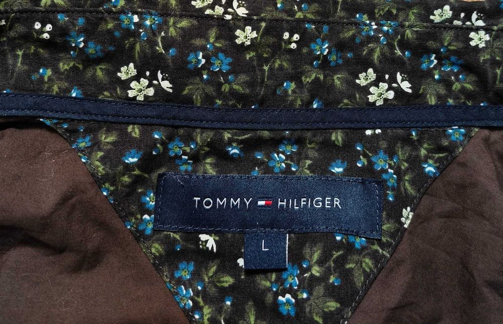 Tommy Hilfiger Оригинална флорална мъжка риза размер L