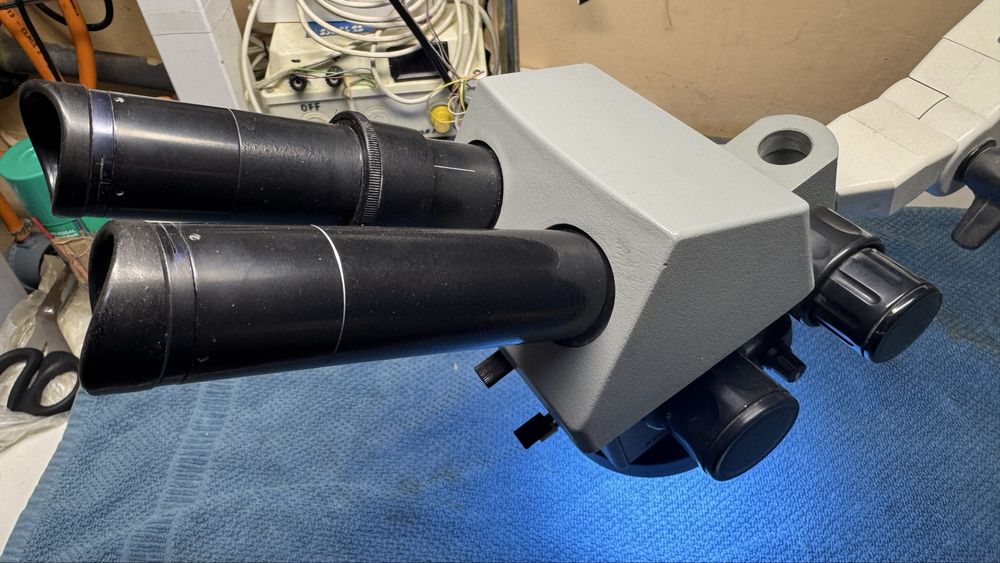 Работен стереомикроскоп зъботехника бижутерия