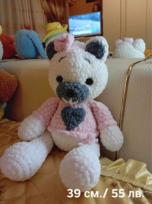 Плетени играчки Амигуруми от 30 см. до 40см.