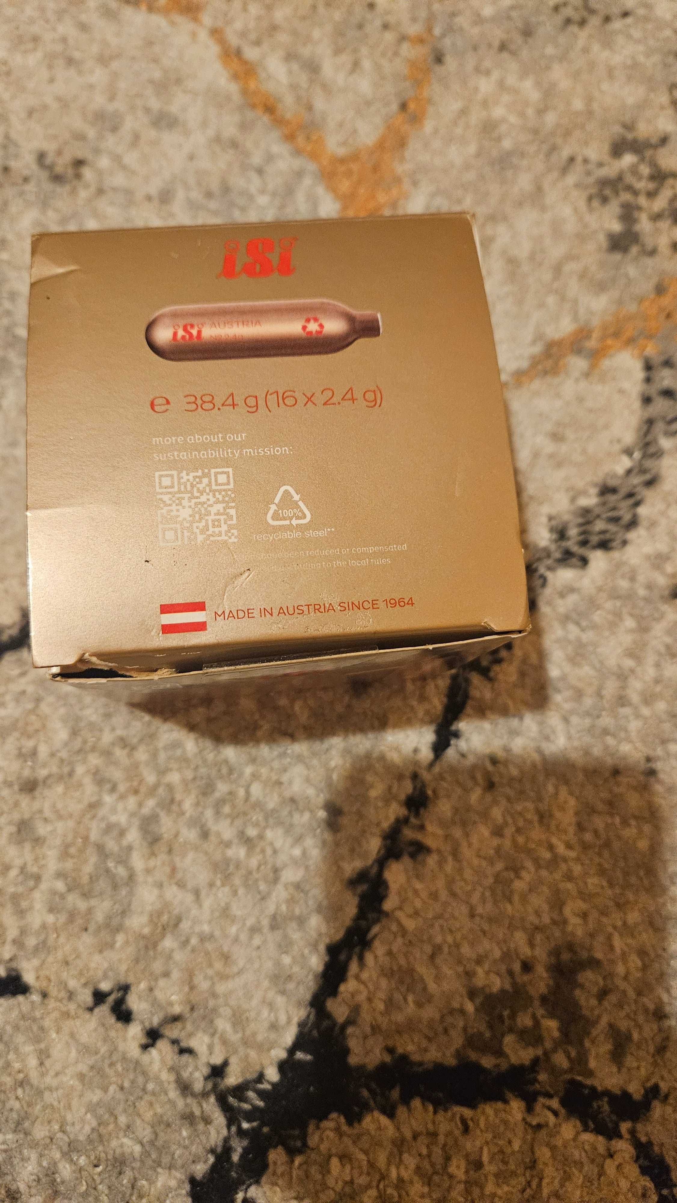 Патрони за сифон коктейли, isi nitro 2,4 g.