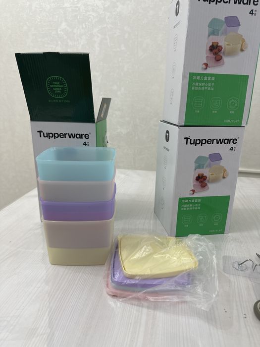 Таппер набор из 4х предметов! На подарокОсталось 3 набора!