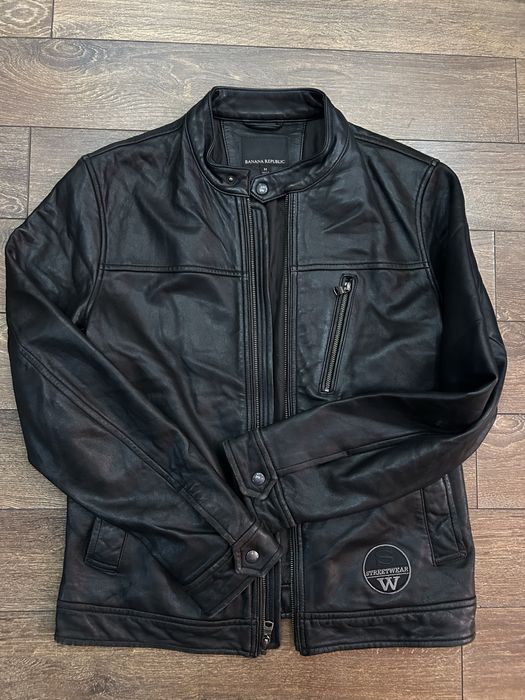 Мъжко кожено яке Bananа Republic