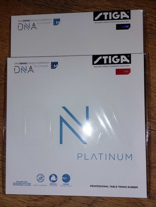 Продават се чифт Stiga DNA Platinum M