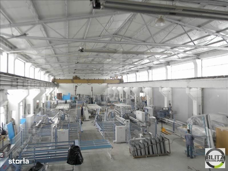 Spatiu cu 850 mp utili si 2500 mp teren! Pod rulant cu o capacitate de