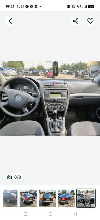 Piese cutie aripa ușa haion bara planșa caseta far Skoda Octavia 2 1.9