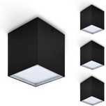 LED спот за таван 10W - черен/бял