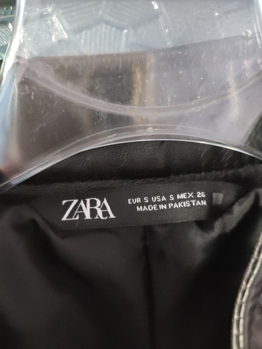 Мъжко кожено яке Zara Ново!!!