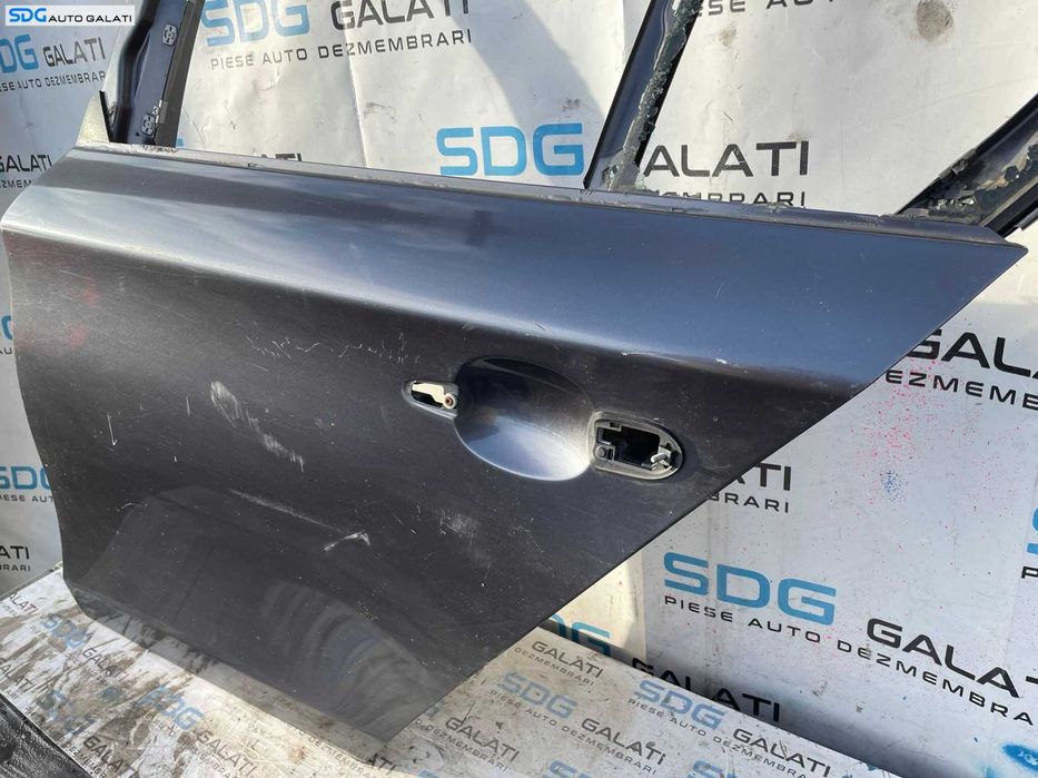 Usa Usi Portiera Portiere Stanga Spate cu Zgarieturi BMW Seria 1 E87 2004 - 2013 Culoare Sparkling Graphite Metallic [X2960]