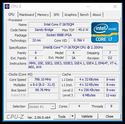 Лаптоп Toshiba  l750 15.6  Intel Core I7 -2670QM 12gb ssd GT525m