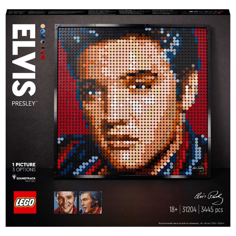 СРОЧНО продам картину LEGO ART ELVIS