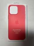 Husa de protectie Apple Silicone iPhone 15 Pro Max, Guava, sigilata
