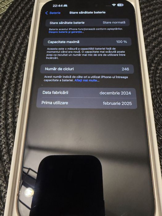 iPhone 16 Pro Max, 256GB, Desert Titanium