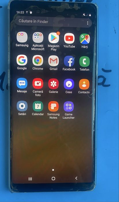 Vand Samsung note 8