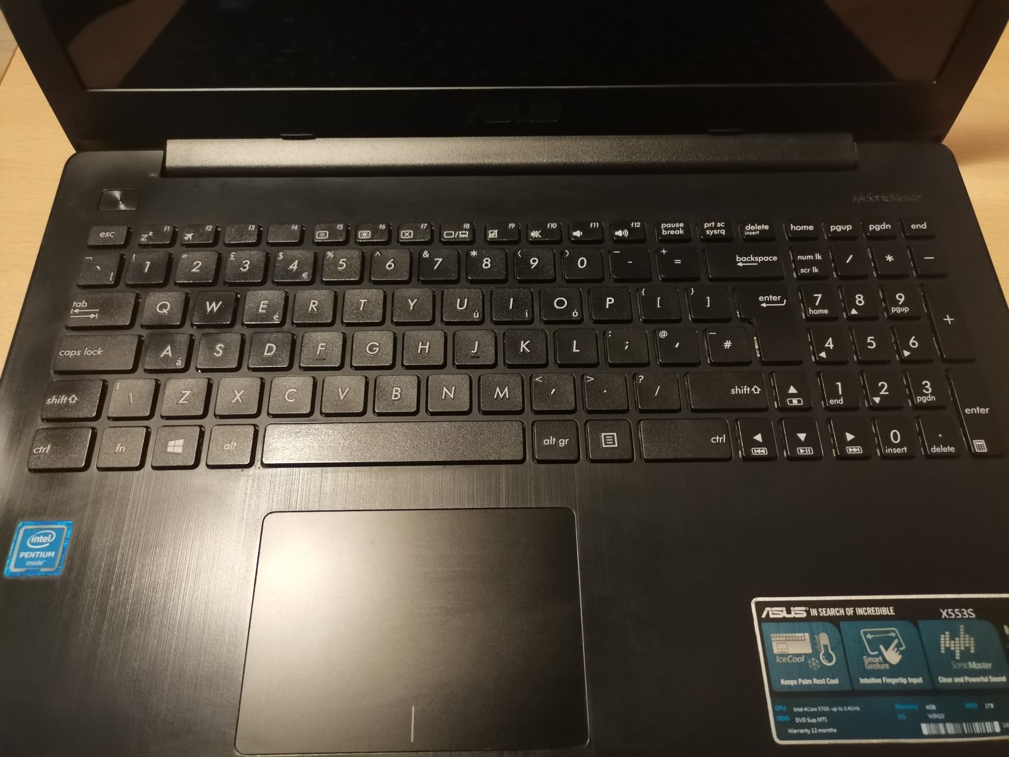 Лаптоп - ASUS - X553S 15,6 HD Slim