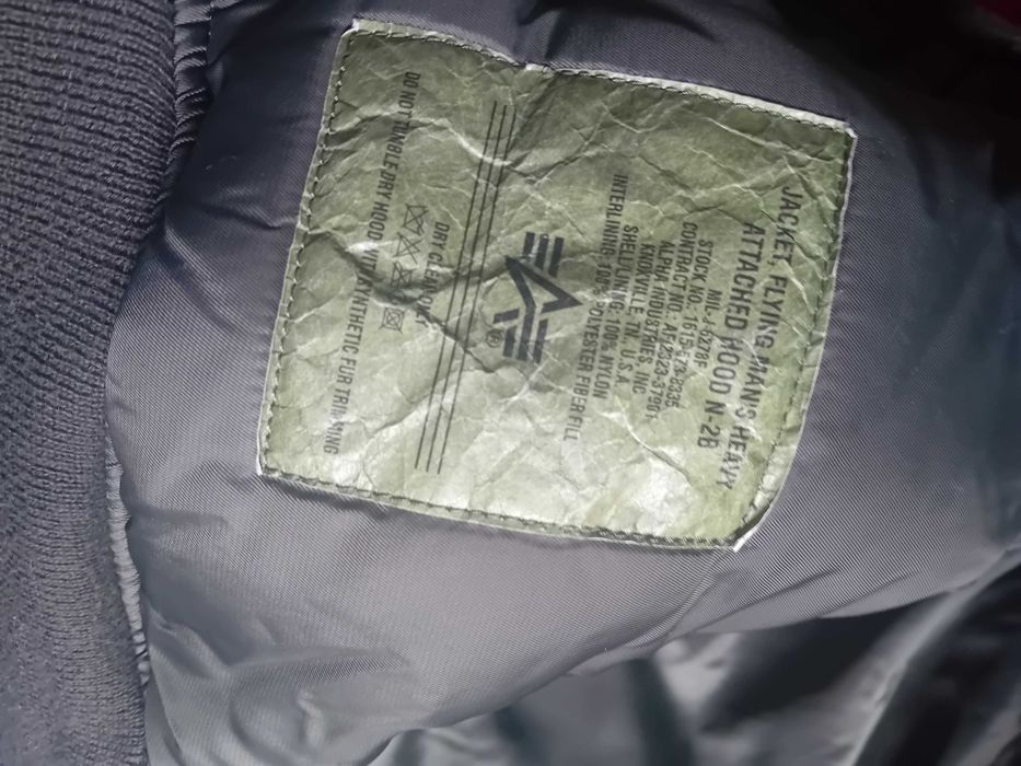 Alpha Industries bomber