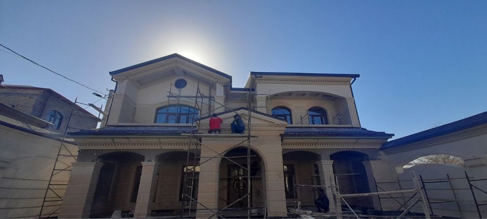 Фасад учун пено декор