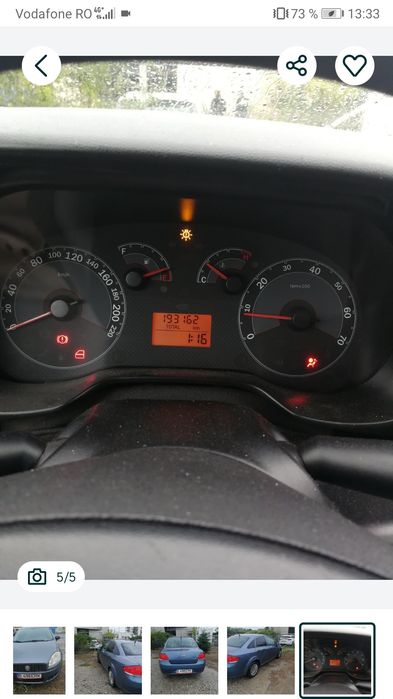 Fiat Linea GPL și Benzina