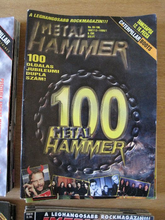 Colecție reviste Metal Hammer H. (Ungaria, limba maghiară)