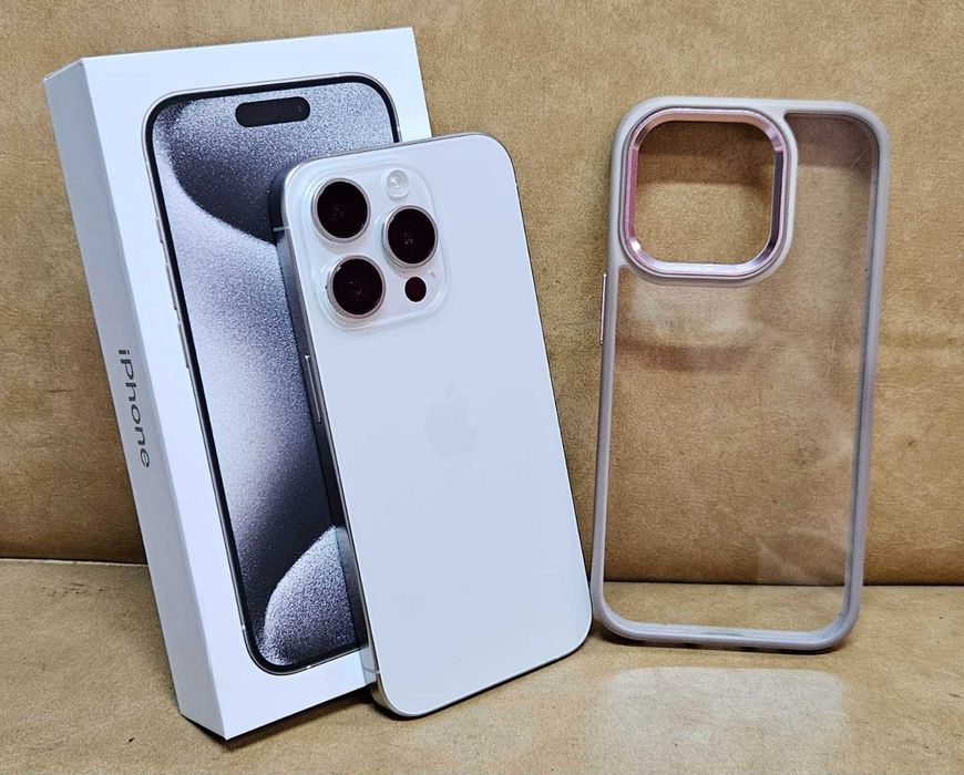 Apple iPhone 15 Pro 128GB White Гаранция.