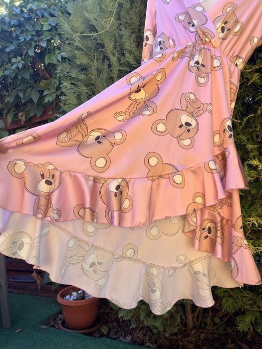 Rochie roz trandafiriu