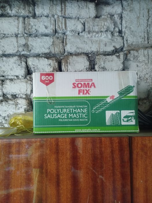 Герметик черный SOMA FIX