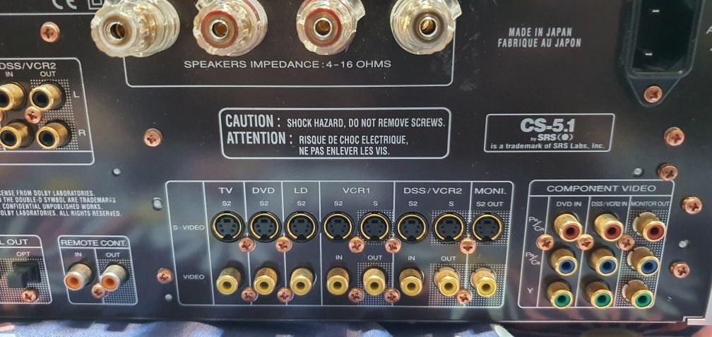 Marantz PS 17 si Pioneer sx 750
