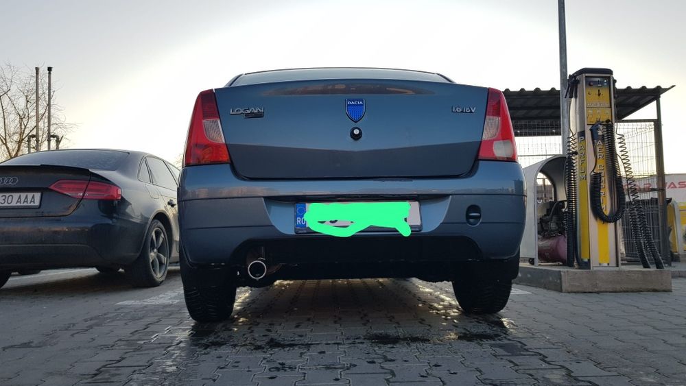 Cu FACTURA ORIGINALA-Logan Prestige 1.6 16V GPL,carte service,îngrijit
