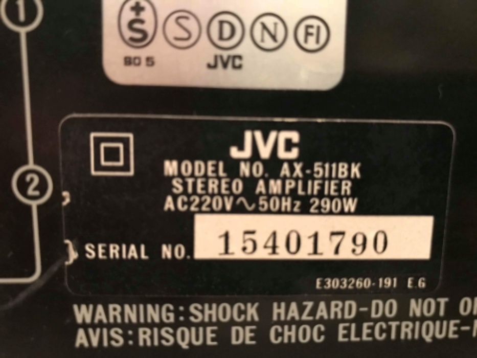 JVC AX-511bk стерео