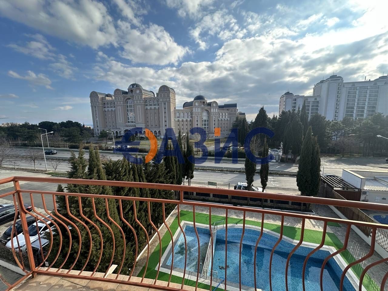 Двустаен апартамент в комплекс Бел Ер, 70 кв.м., Свети Влас, България,