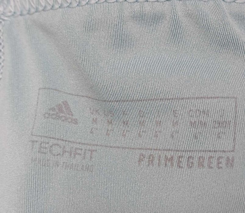Adidas оригинален дамски къс клин за фитнес висока талия син М