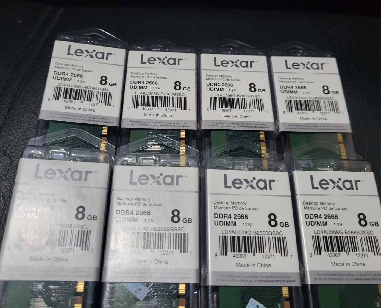 Новые DDR3 8GB / 8GB 2666 Lexar, DDR3 8GB штучный  7уе