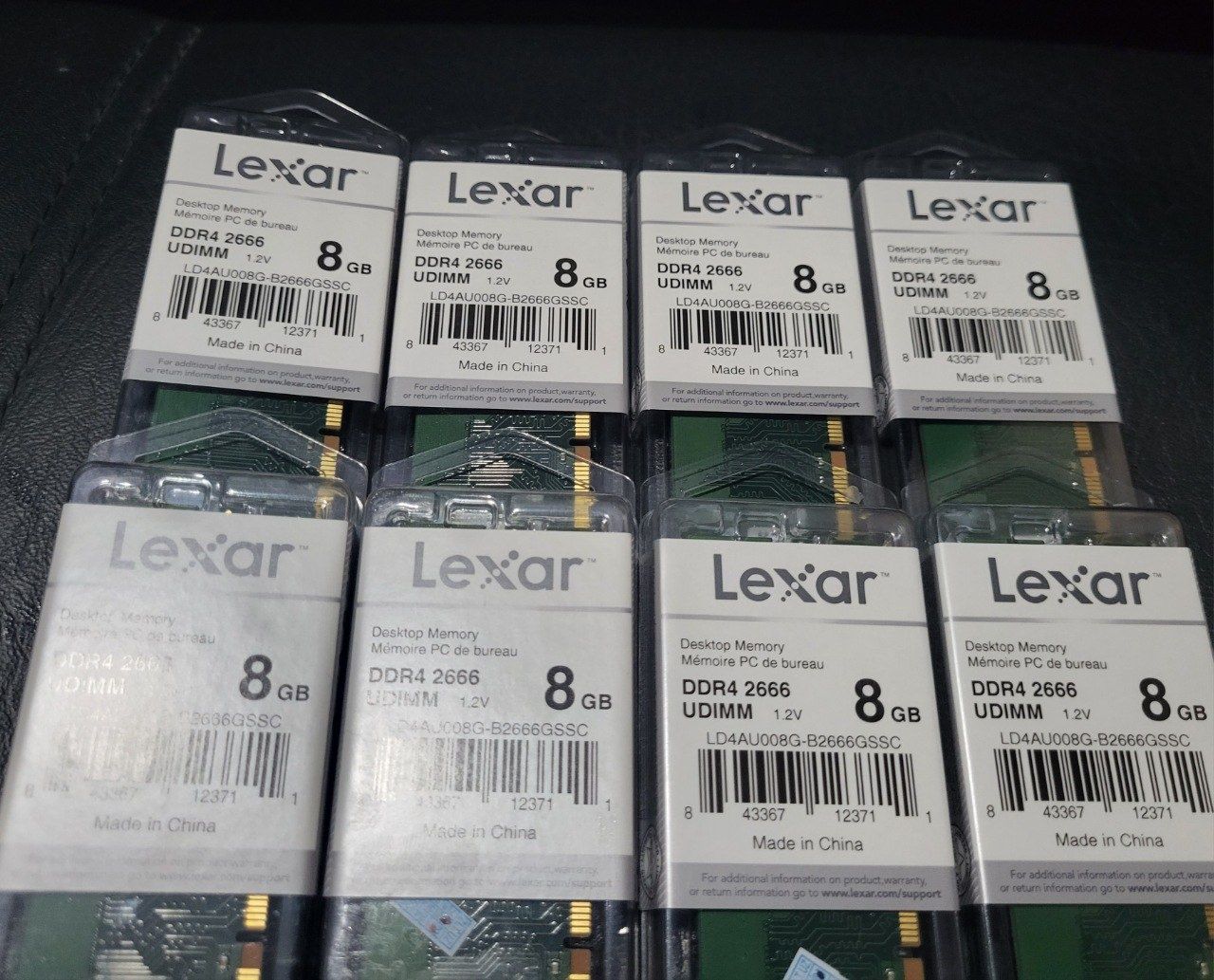 Новые DDR3 8GB / 8GB 2666 Lexar озу, DDR3 8GB шт. по 10уе