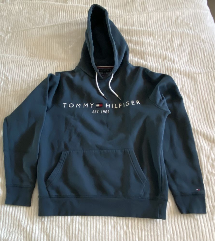 Суичър tommy hilfiger logo hoodie