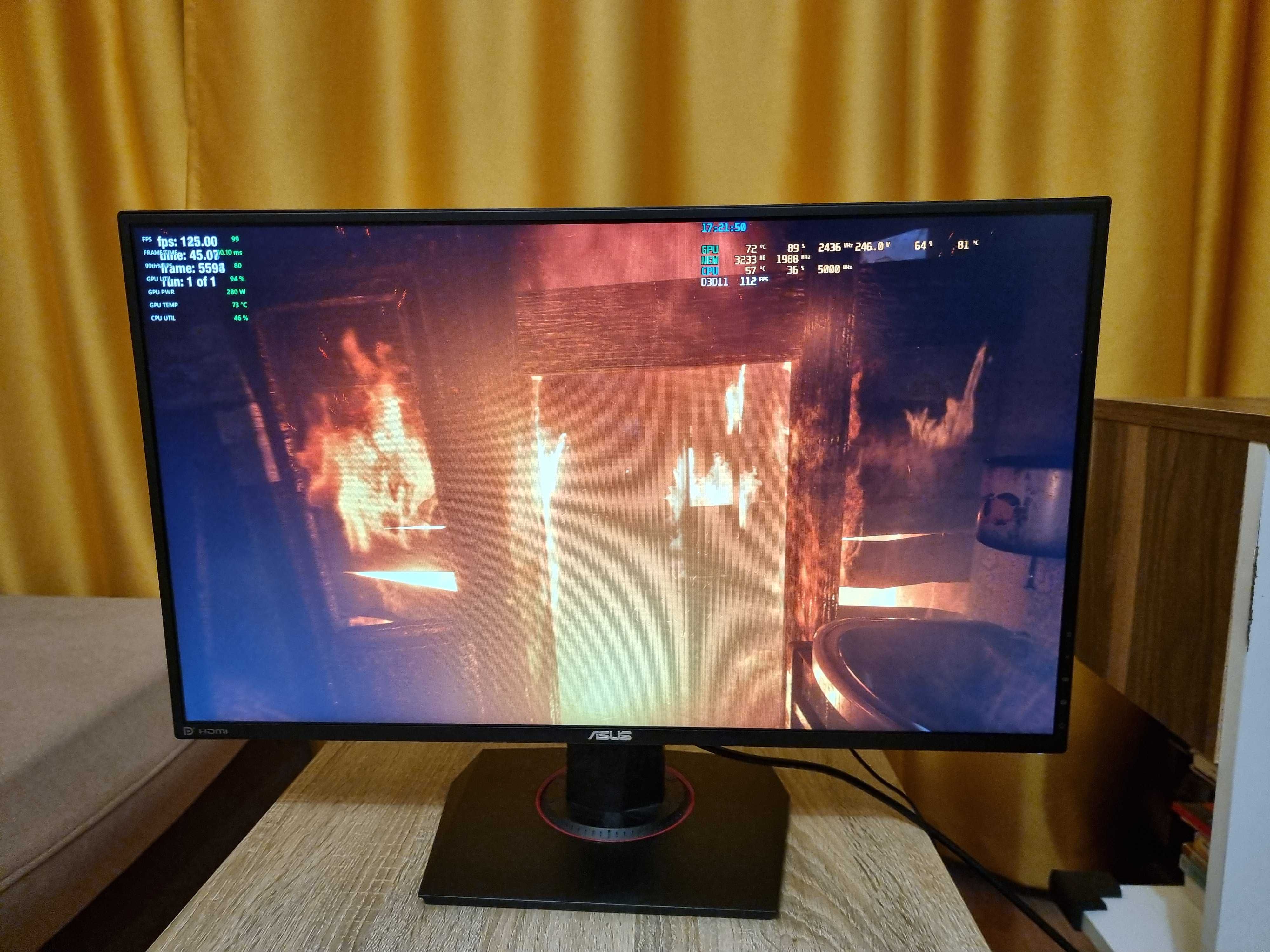 Monitor Gaming IPS 27” Asus VG279Q 144Hz