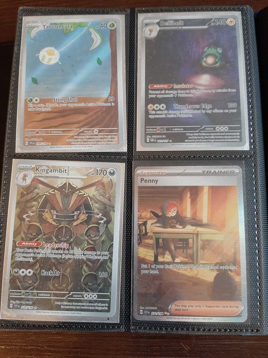 Pokemon карти – колекция EX VMAX Full Art + Албум – 94 карти