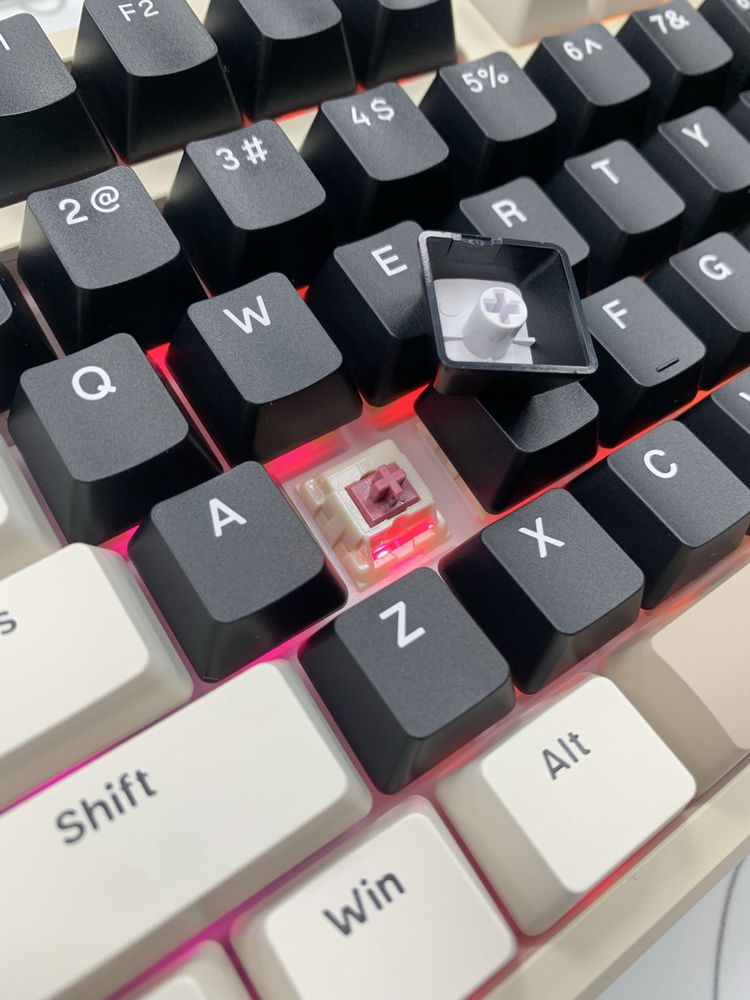 Attack Shark X87 Cheese White
