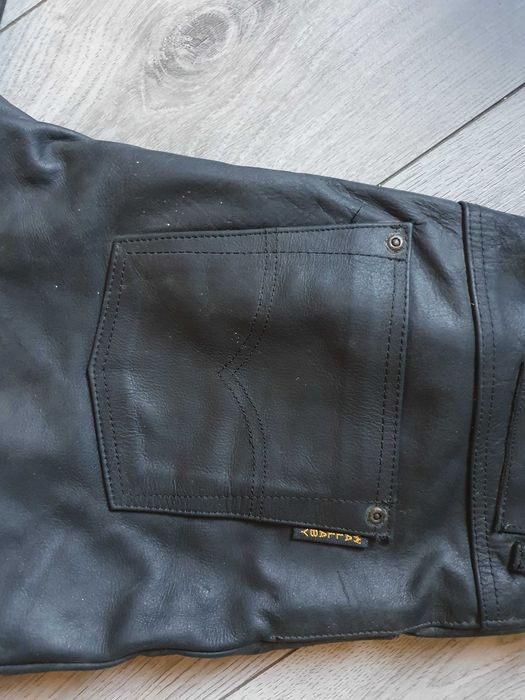 Pantaloni de piele WALLABY - Marimea 35 (Talie 90 cm)