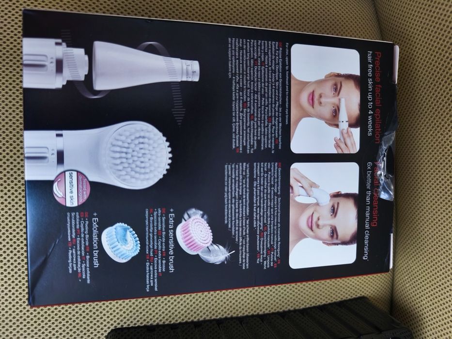 Epilator facial, braun